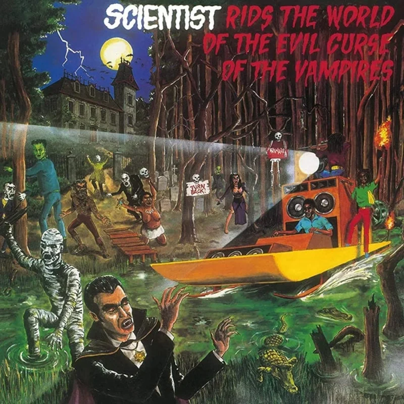 Scientist Scientist Rids The World Of The Evil Curse Of The Vampires
