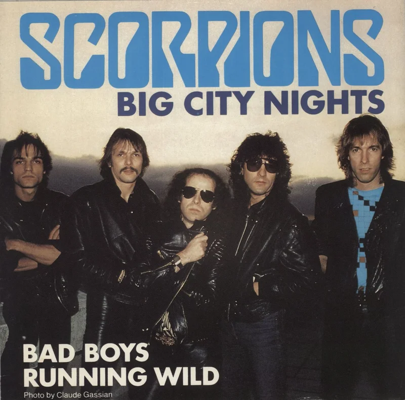 Scorpions Big City Nights UK 12" vinyl