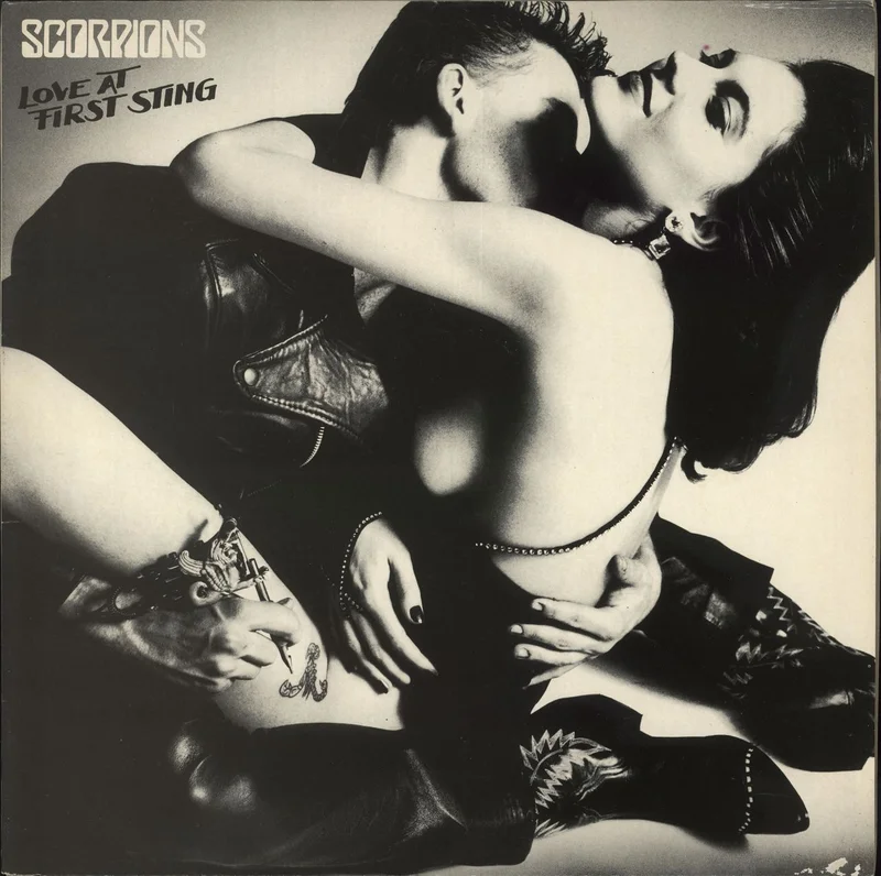 Scorpions Love At First Sting + Insert - EX UK Vinyl LP