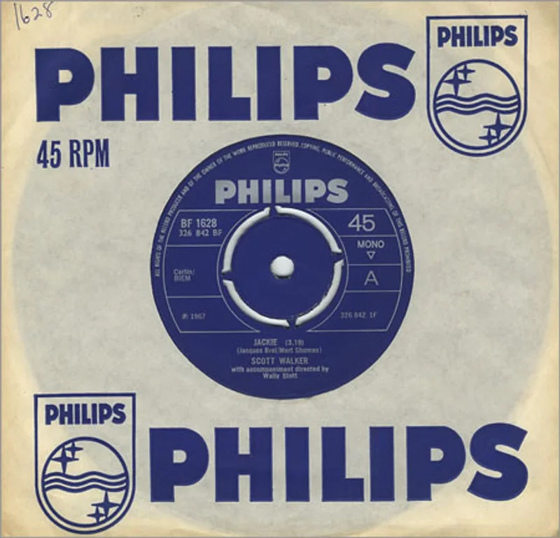 Scott Walker Jackie - 4pr UK 7" vinyl