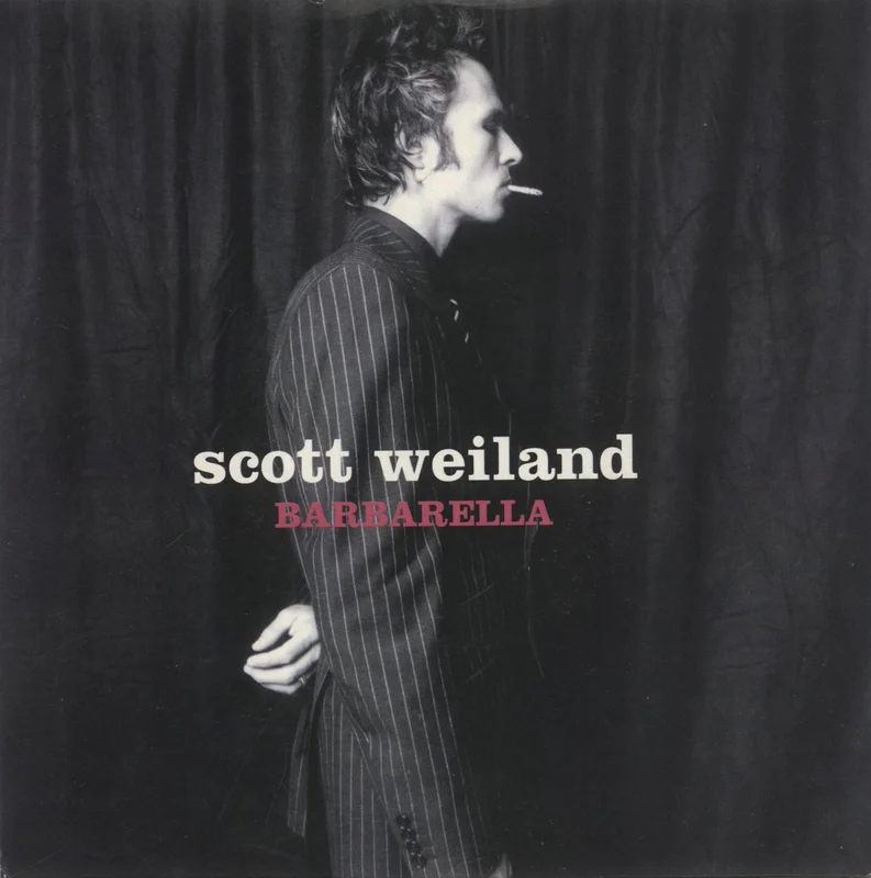 Scott Weiland Barbarella - Pink Vinyl UK 7" vinyl