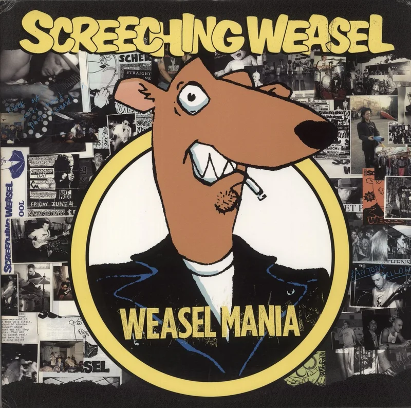 Screeching Weasel Weasel Mania - Yellow Vinyl US 2-LP vinyl set