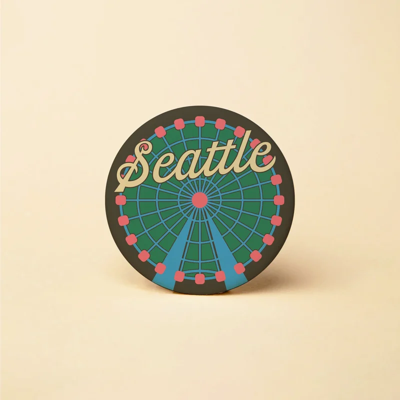 SEA Ferris Wheel Button