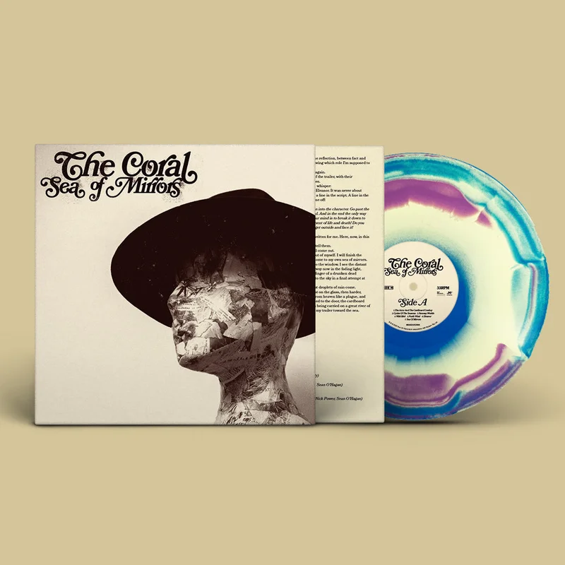 Sea Of Mirrors: 3 Colour Marble Vinyl LP