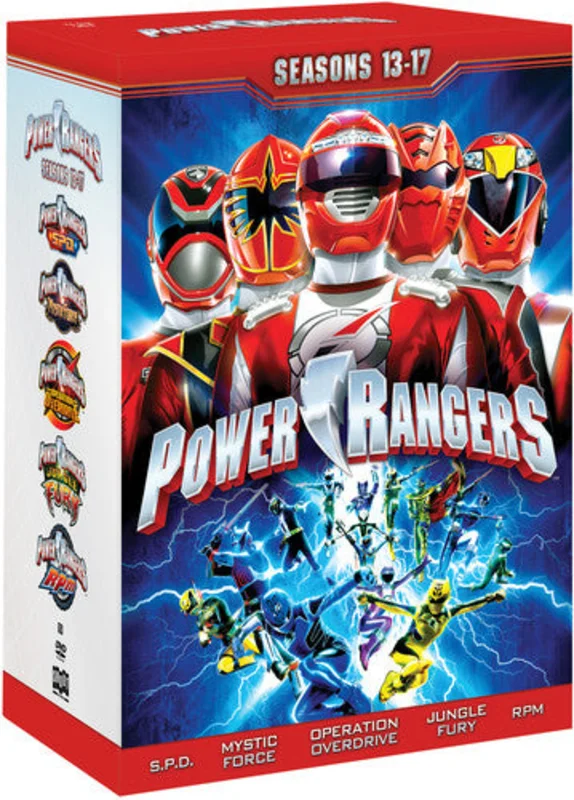 SEASONS 13-17 (22 DVD) - POWER RANGERS