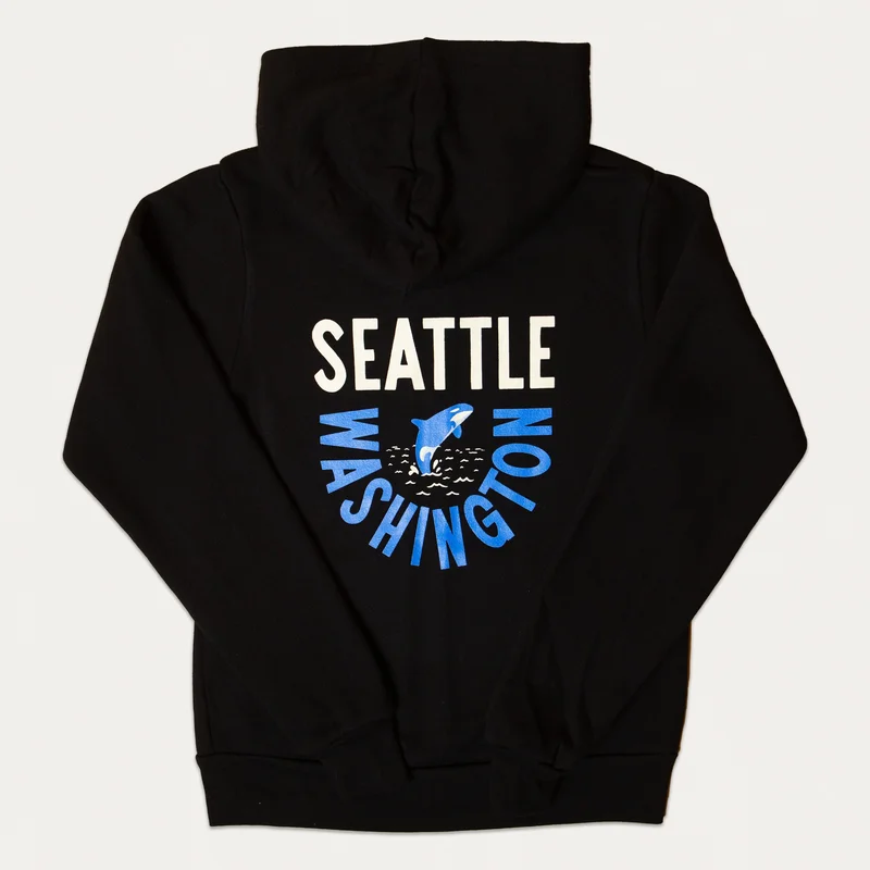 Seattle Orca Kids Hoodie