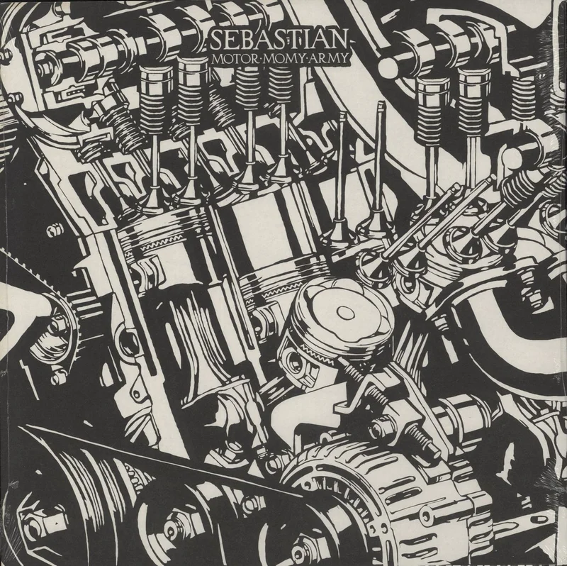 SebastiAn Motor - Red Vinyl French 12" vinyl
