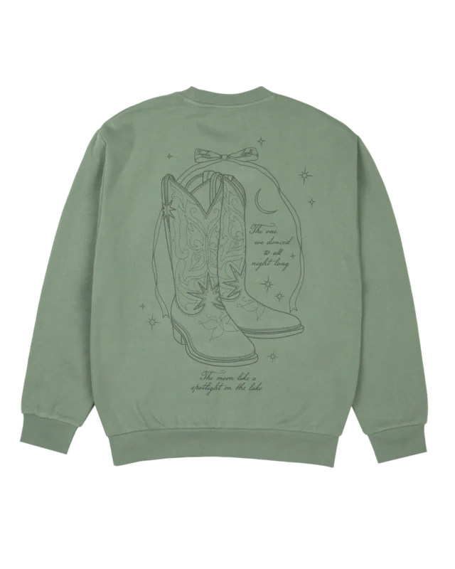 Self-Titled Danced All Night Long Kanga Pocket Crewneck