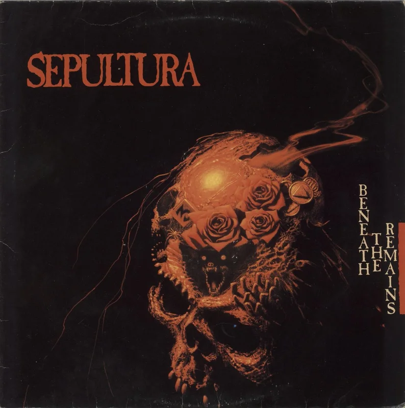 Sepultura Beneath The Remains - VG Dutch Vinyl LP