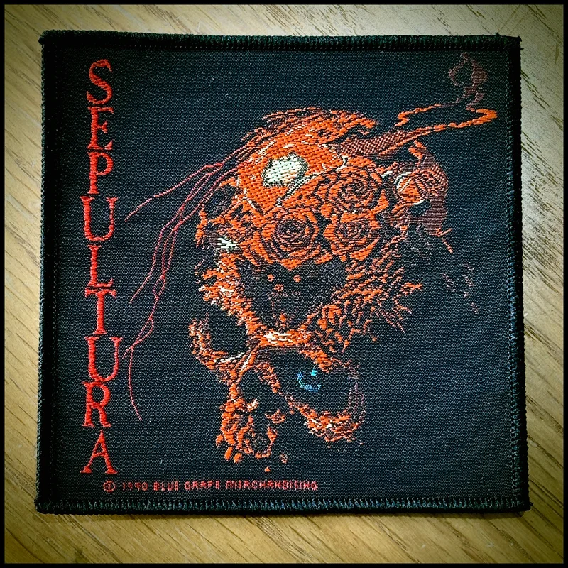 SEPULTURA: official BENEATH THE REMAINS patch