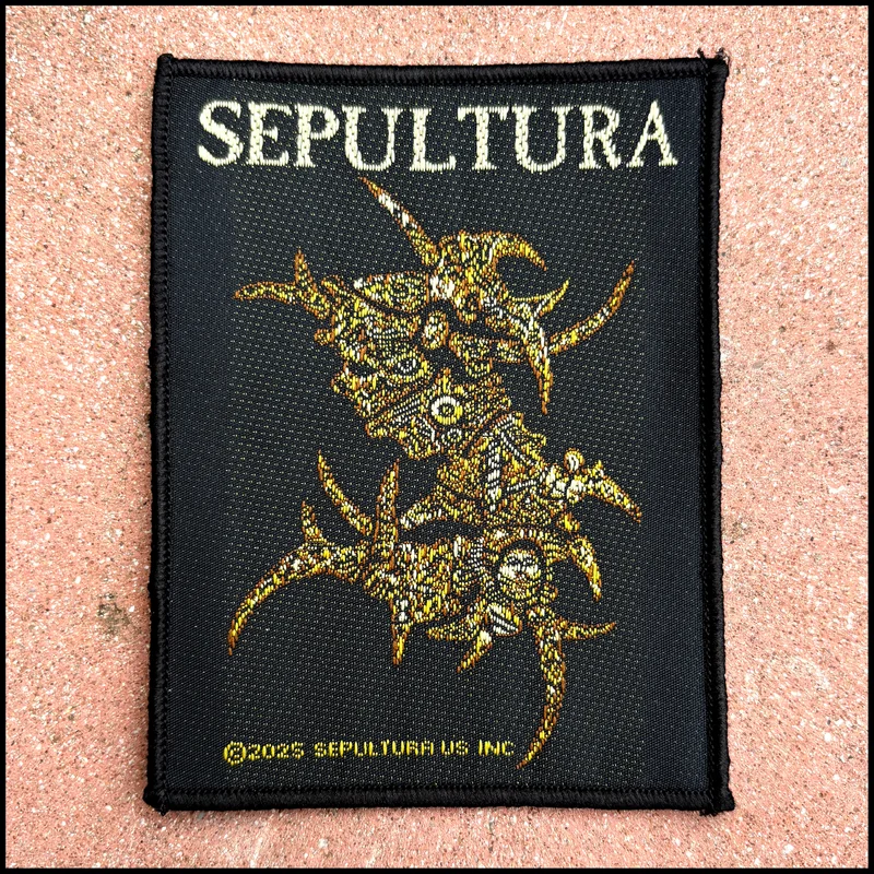 SEPULTURA: official LOGO patch 2