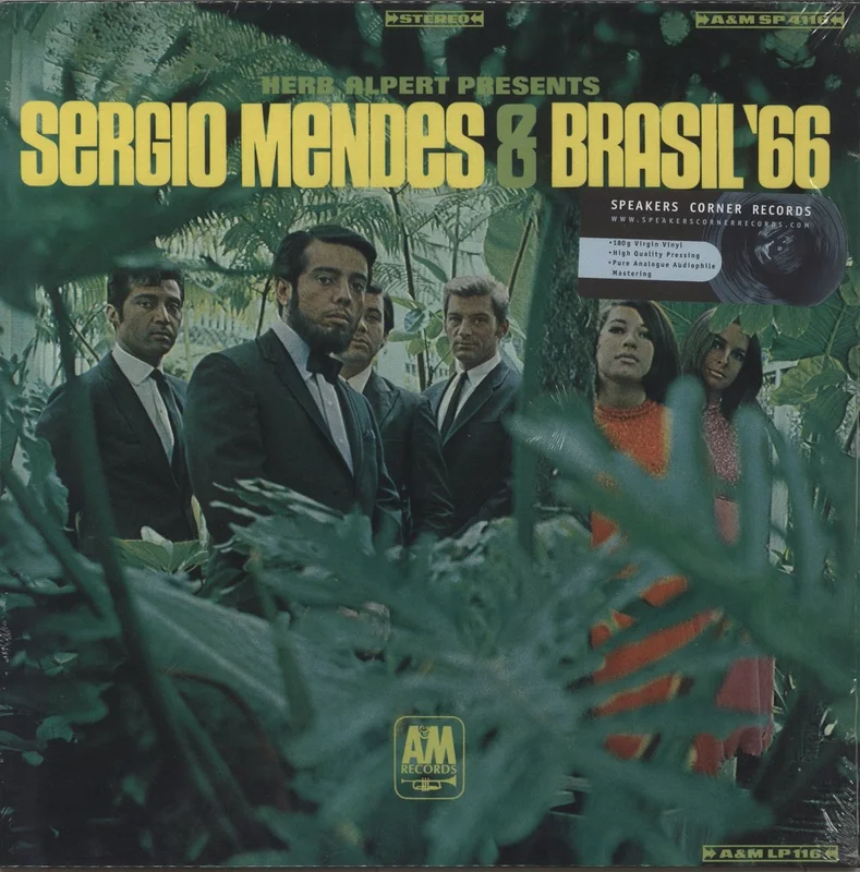 Sergio Mendes Herb Alpert Presents Sergio Mendes & Brasil '66 - 180gm German Vinyl LP