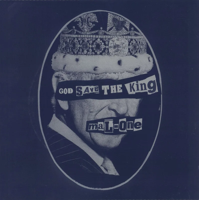 Sex Pistols God Save The King - RSD 2026 - Blue Vinyl + Art Print UK 12" vinyl