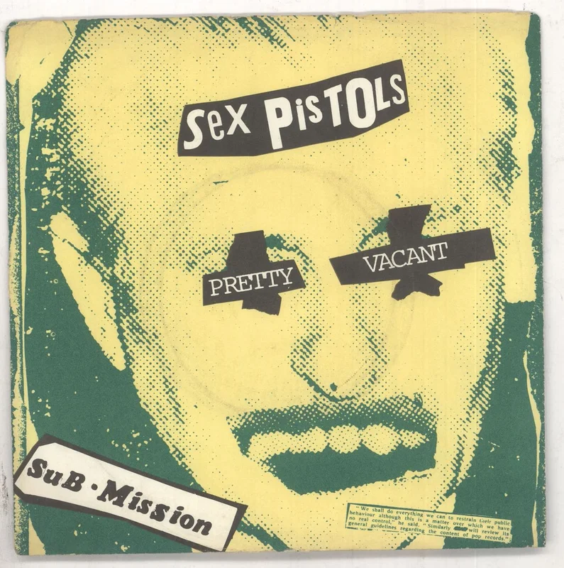 Sex Pistols Pretty Vacant US 7" vinyl
