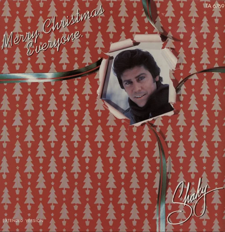 Shakin' Stevens Merry Christmas Everyone UK 12" vinyl