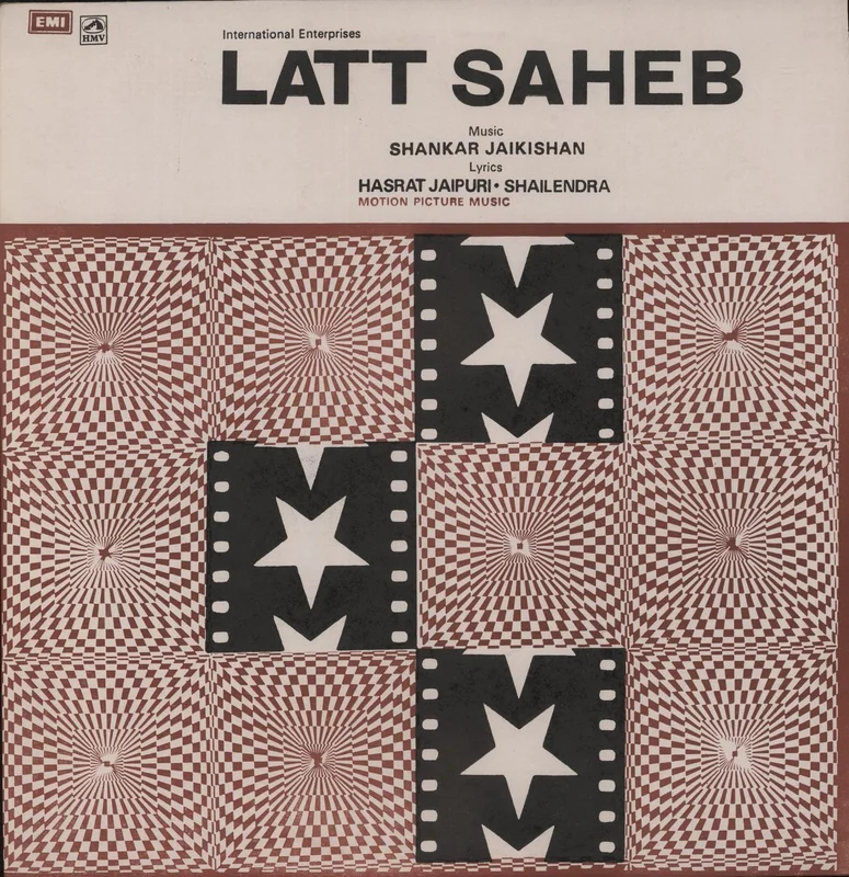 Shankar-Jaikishan Latt Saheb Indian Vinyl LP