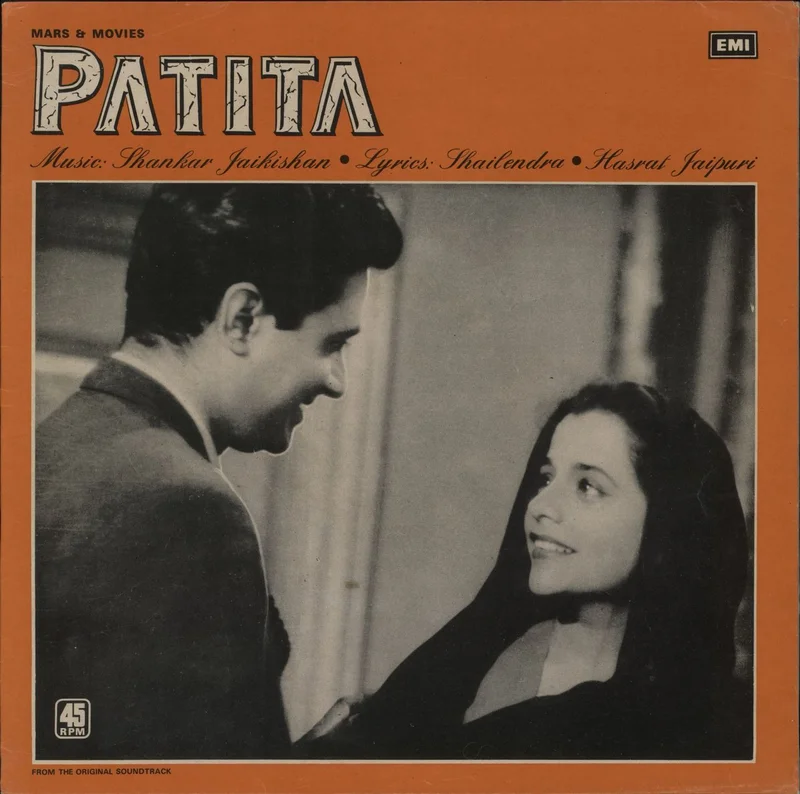 Shankar-Jaikishan Patita Indian Vinyl LP