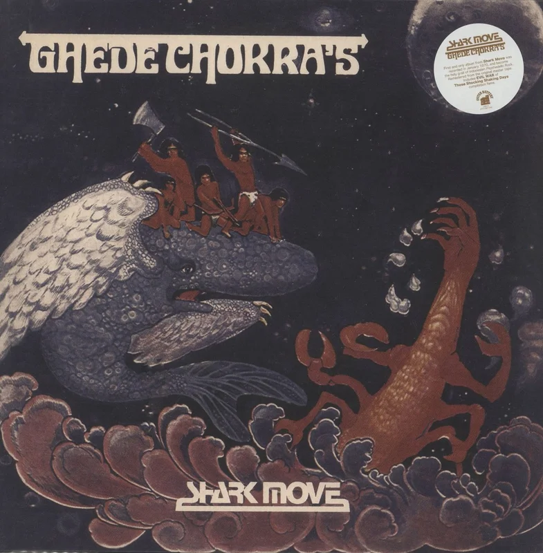 Shark Move Ghede Chokra's - Blue With White Splatter Vinyl US Vinyl LP