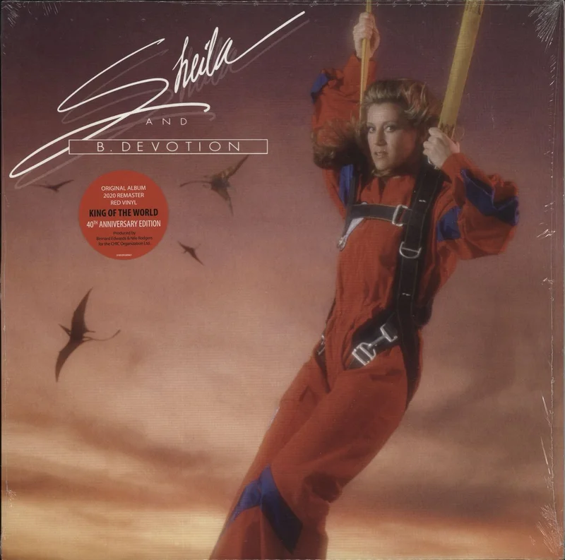 Sheila & B Devotion King Of The World - Red Vinyl 40th Anniversary UK Vinyl LP