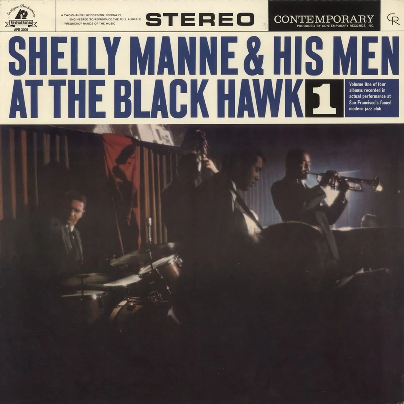 Shelly Manne At The Black Hawk 1 US Vinyl LP