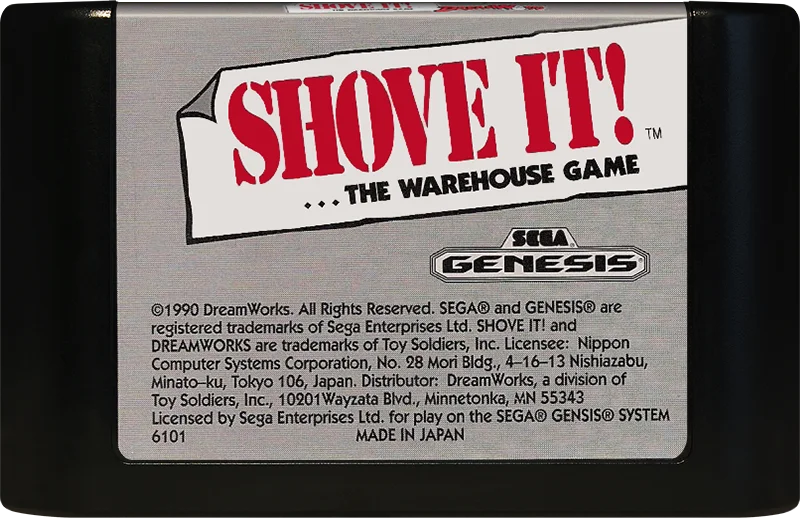 Shove It - SEGA GENESIS