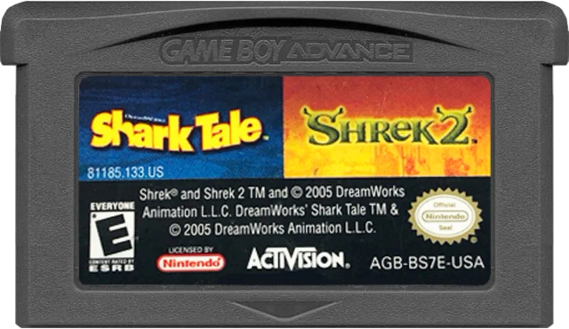 Shrek/Shark Tale - GAMEBOY ADVANCE VIDEO