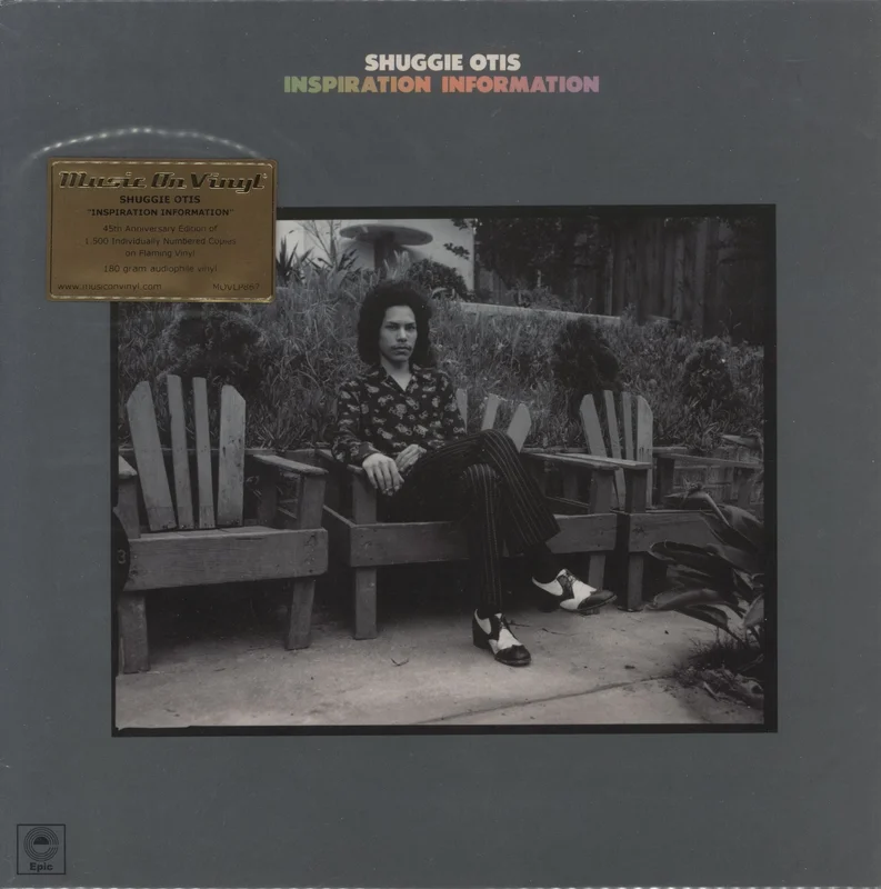 Shuggie Otis Inspiration Information - 180g Flaming Vinyl UK Vinyl LP