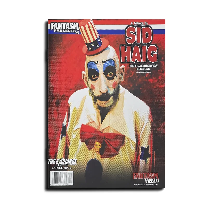SID HAIG: FINAL INTERVIEWS (EXCHANGE EX) - BOOK