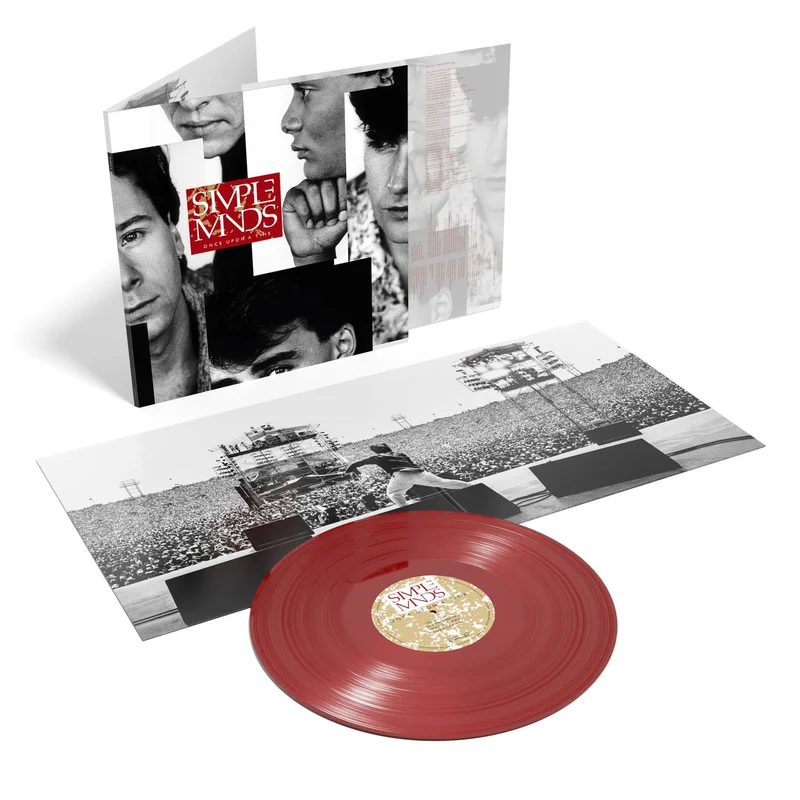 Simple Minds Once Upon A Time - 40th Anniversary Edition - Red Vinyl - Sealed UK Vinyl LP