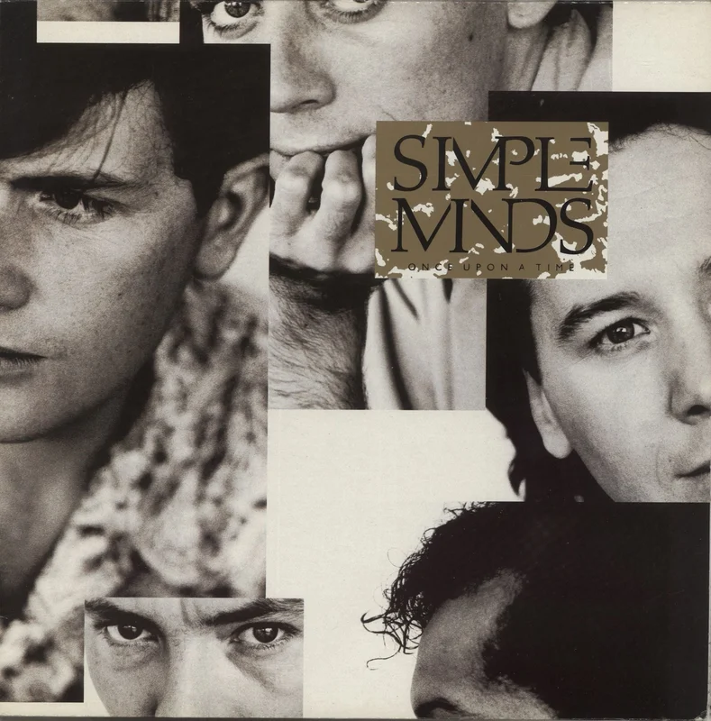 Simple Minds Once Upon A Time French Vinyl LP