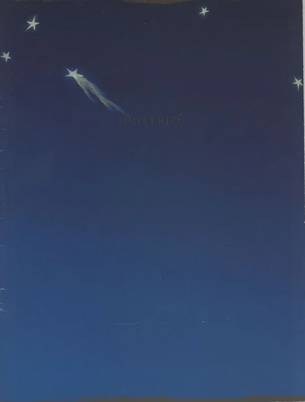Simply Red Stars - Spring 1992 + Ticket Stub UK Tour programme