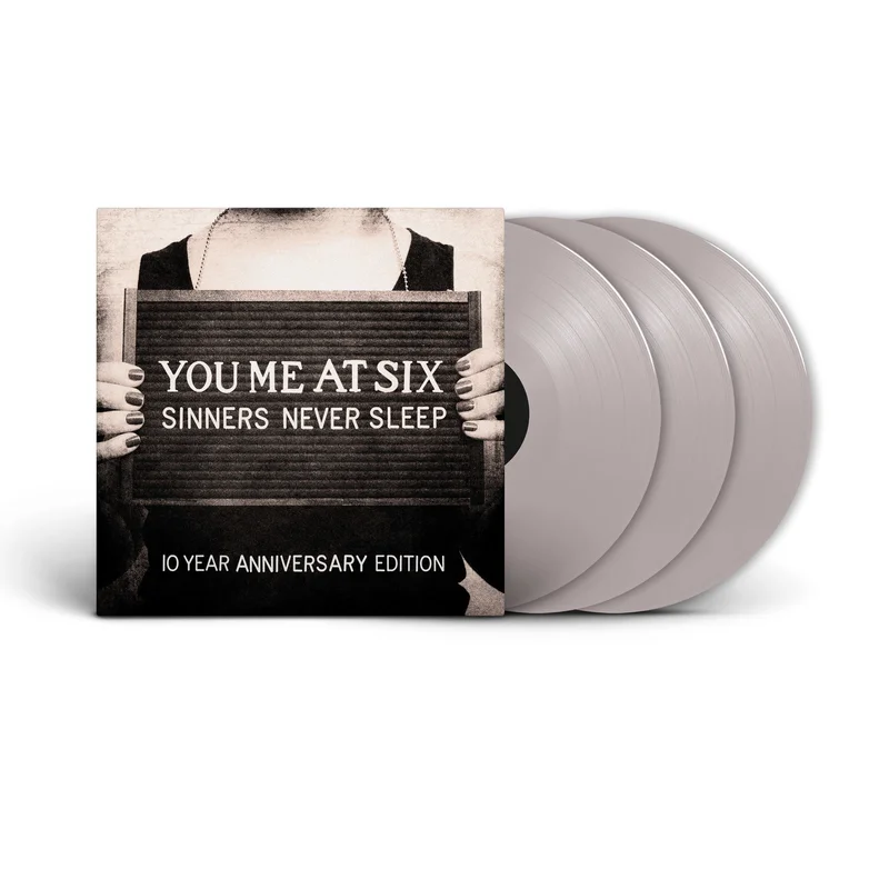 Sinners Never Sleep (10th Anniversary): Limited Silver Vinyl 3LP