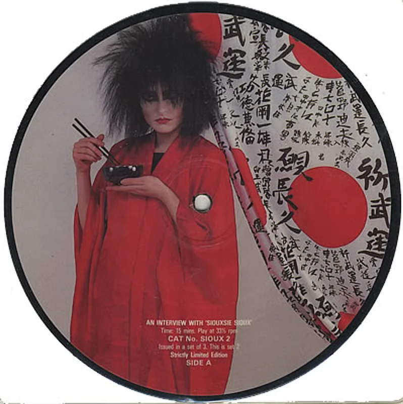 Siouxsie & The Banshees Interview - Part 2 UK 7" picture disc