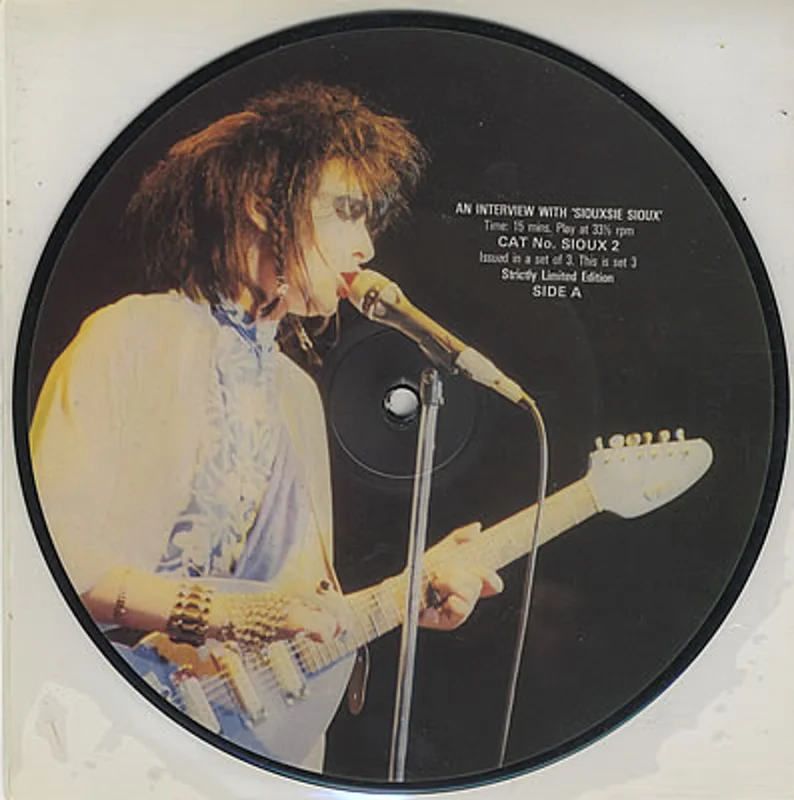 Siouxsie & The Banshees Interview - Part 3 UK 7" picture disc