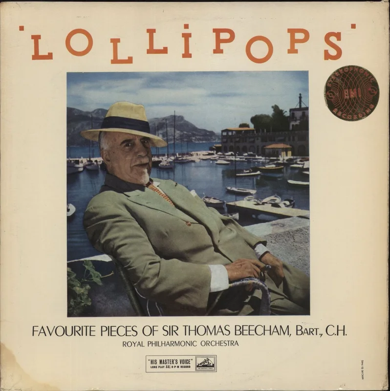 Sir Thomas Beecham Lollipops UK Vinyl LP