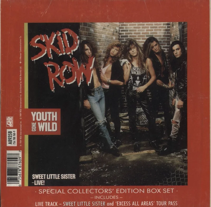 Skid Row (80s) Youth Gone Wild Box UK Box set