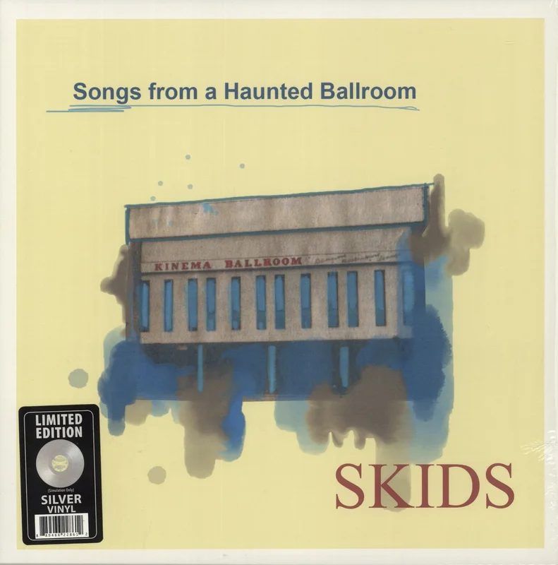 Skids Songs From A Haunted Ballroom - Silver Vinyl US Vinyl LP