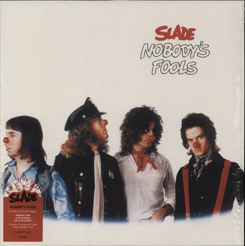 Slade Nobody's Fools - Shrink UK Vinyl LP