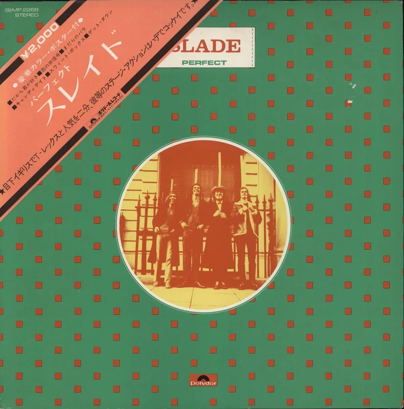 Slade Perfect + Poster & Obi Japanese Vinyl LP