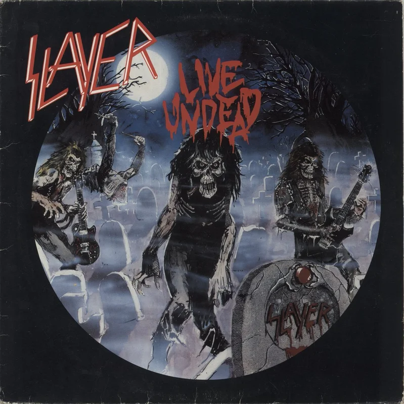 Slayer Live Undead Dutch Vinyl LP