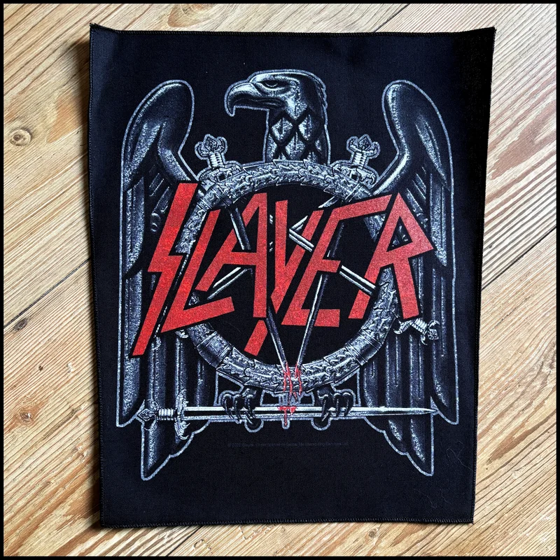 SLAYER: official EAGLE large back patch