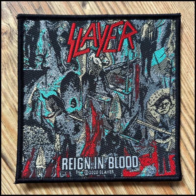 SLAYER: official REIGN IN BLOOD patch