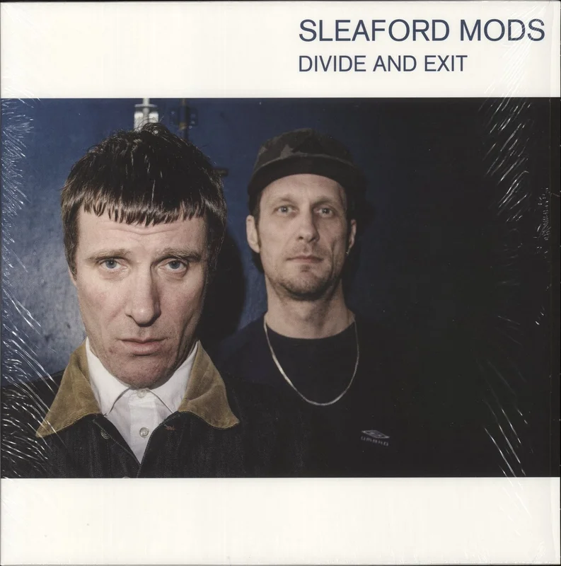 Sleaford Mods Divide And Exit - Blue Vinyl UK Vinyl LP