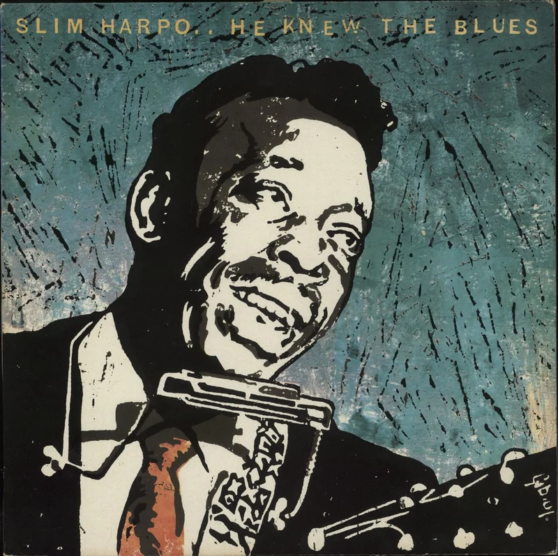 Slim Harpo He Knew The Blues UK Vinyl LP