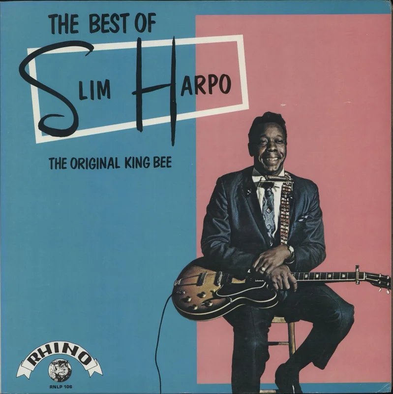 Slim Harpo The Best Of Slim Harpo - The Original King Bee UK Vinyl LP