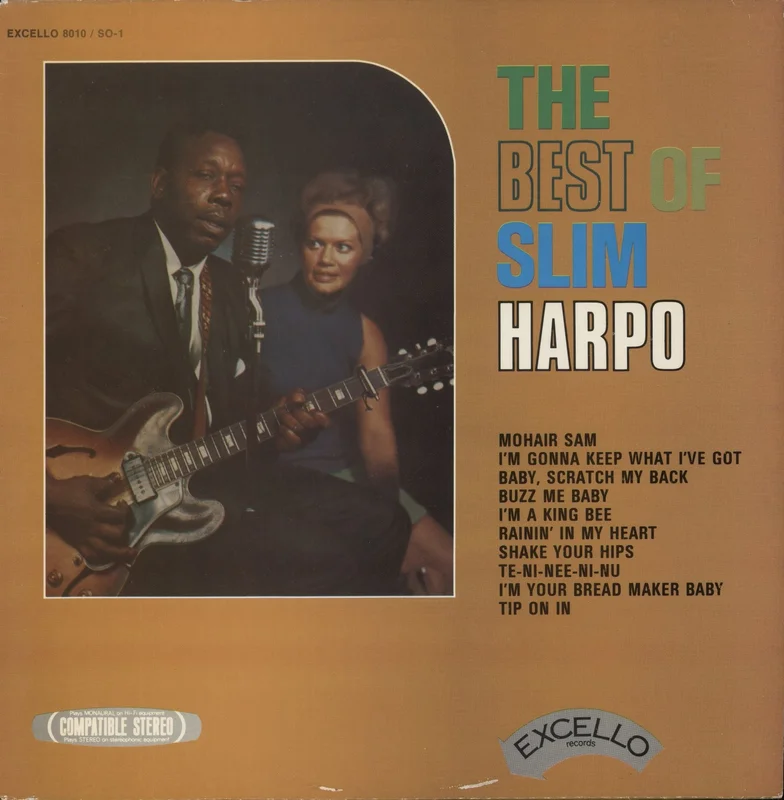 Slim Harpo The Best Of Slim Harpo US Vinyl LP