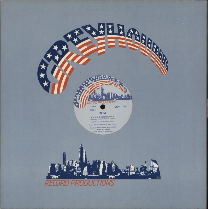 Slim It's In The Mix UK 12" vinyl