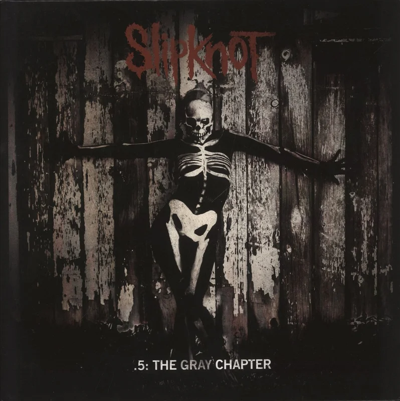 Slipknot .5: The Gray Chapter - Yellow Vinyl UK 2-LP vinyl set
