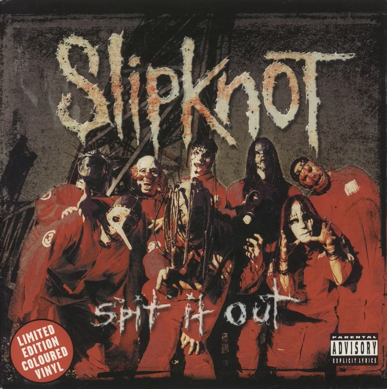 Slipknot Spit It Out - Red Vinyl UK 7" vinyl