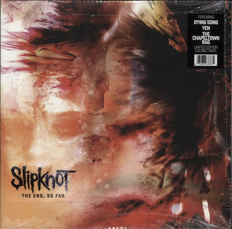 Slipknot The End For Now... - Cobalt Blue Vinyl - Sealed UK 2-LP vinyl set
